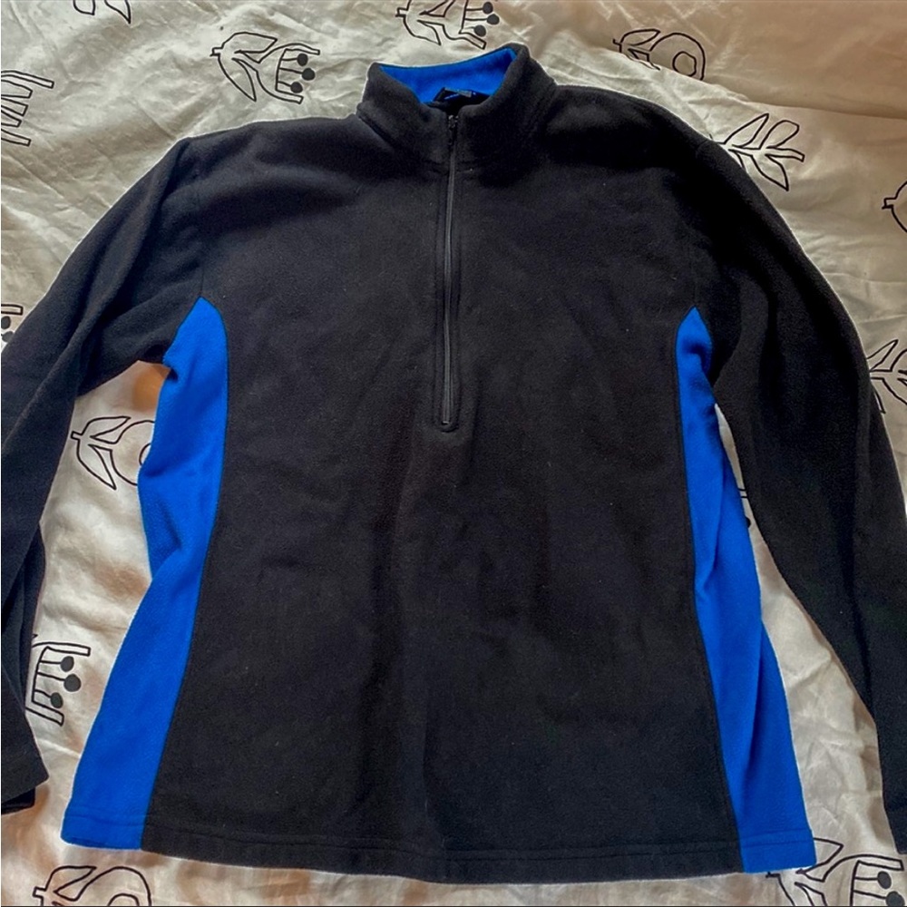 JCREW SPORT FLEECE QUARTER ZIP PULLOVER